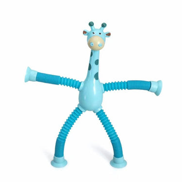 Telescopische Giraffe Speelgoed voor Kinderen met Zuignappen, Creatief en Educatief, Geschikt voor 2 Jaar en Ouder 0
